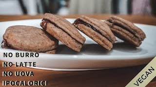 BISCOTTI VEGANI AL CACAO  Ricetta Light 🌱 [upl. by Macpherson]