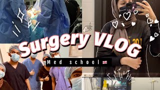 Attending My first Surgery 3rd year🩺🇬🇪SURGERY VLOG👩‍⚕️GEORGIATbilisi medical Academy [upl. by Katonah747]