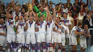 WM 2014 Deutschland ist Weltmeister  Siegerehrung Deutschland  Argeninien 10 [upl. by Moneta502]