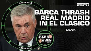 Real Madrid vs Barcelona FULL REACTION Should Ancelotti be worried after Clasico loss  ESPN FC [upl. by Acinorej]