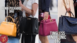 The FENDI PEEKABOO LUXURY BAG Overview Everything YOU Need To Know [upl. by Seto]