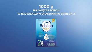 Bebilon 2 w opakowaniu 1 000 g  aż do 29 porcji [upl. by Ainesy]