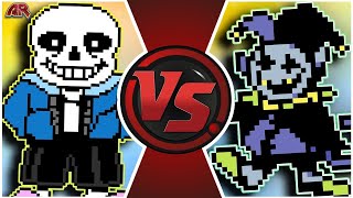 Санс VS Джевил АНДЕРТЕЙЛДЕЛЬТАРУН Sans VS Jevil UNDERTALEDELTARUNE [upl. by Hege]