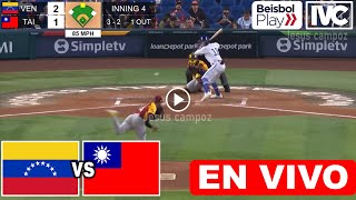 Venezuela vs China Taipei en vivo donde ver a que hora juega Venezuela vs China Taipéi Premier 12 [upl. by Coletta416]