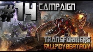 Transformers Fall of Cybertron  Walkthrough Part 14 Megatron Returns [upl. by Joslyn20]