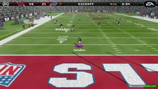 Ace Sanders td return vs Jon [upl. by Scharff]