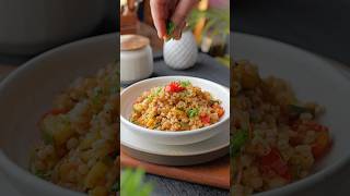 Pearl barley pulav  Dinner Recipe  Millet Recipe  healthy dinner barley recipevideo [upl. by Etsirk]