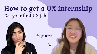 How to get your first UX internship [upl. by Aicyle412]