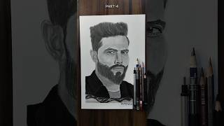 Drawing Ravindra Jadeja Part4  Ravindra Jadejas Sketch  Sketch Of Ravindra Jadeja  shorts [upl. by Guillema]