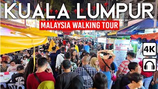 KUALA LUMPUR Malaysia 🇲🇾 Nightlife Bukit Bintang 2024 4K Walking Tour [upl. by Hseyaj]