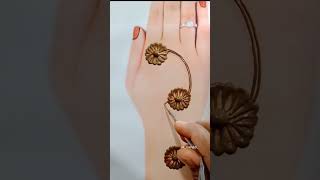 Easy And Simple Mehndi Design mehndi [upl. by Atrahc927]