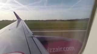 Lot samolotem Wizzair Airbus A320 Wizzair [upl. by Talyah]