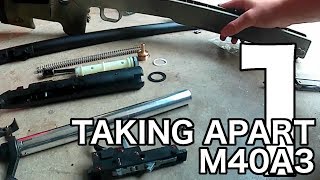 ASG M40A3 Sportline Disassembly [upl. by Gnouv751]