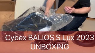 NEW 2023 Cybex Balios S Lux Unboxing and Assembly [upl. by Ambler]