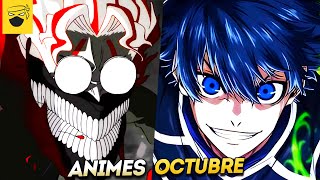 🔥 ANIMES IMPERDIBLES OCTUBRE 2024 NETFLIX Crunchyroll Disney Animeflv xd y más [upl. by Aicenek]