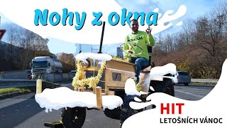 NOHY Z OKNA  HIT LETOŠNÍCH VÁNOC OFFICIAL VIDEO NOHYZOKNA [upl. by Auria]