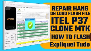 REPAIR HANG ON LOGO ITEL P37 P651W FLASH FILE CPU MTK CLONE FIRMWARE [upl. by Harriott198]