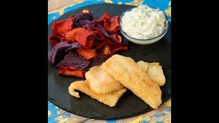 Fish and Chips with Dill and Mayo Dip [upl. by Dickens]