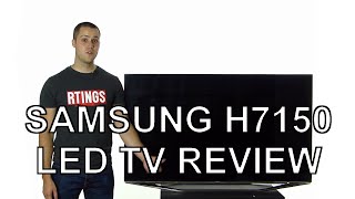 Samsung H7150 LED TV Review [upl. by Anires806]