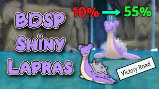 How to Shiny Hunt Lapras in BDSP  Pokemon Brilliant Diamond amp Shining Pearl [upl. by Ogu122]