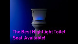 Kohler Nightlight Quiet Close Toilet Seat [upl. by Kosse]