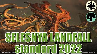 SELESNYA ASHAYA LANDFALL  standard 2022  MTG Arena deck guide [upl. by Ariajaj]