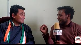 Lok Sabha Ladakh Seat Exclusive Interview with INC Candidate Tsering Namgyal [upl. by Corey]