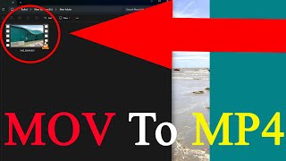 MOV to MP4How to Convert Mov format to MP4 format 100 Real video [upl. by Niessuh]