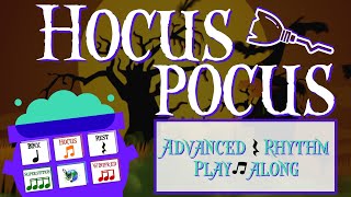 Halloween Music Rhythms Hocus Pocus Advanced Version [upl. by Boccaj]