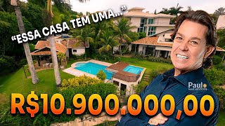 Essa Casa é um Clássico do Alto Padrão com Vista Incrível e 500m de Mata Exclusiva no Alphaville CPS [upl. by Nemzzaj]