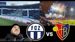 FCZ⚪️🔵 VS FCB🔴🔵  Super League  Stadionvlog 8 [upl. by Yesnil118]