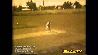 Fitzroy Cricket Club  195556 Training  Brunswick St Oval [upl. by Nicks]