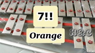 ORANGE7LYRE XYLOPHONE COVERHampC ENTERTAINMENT [upl. by Furtek62]