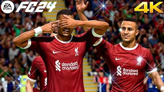 FC 24  Liverpool Fc vs Brest fc  UEFA champions league semi Final  4k gameplay Xbox [upl. by Betsey849]