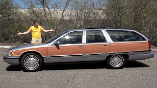 The Buick Roadmaster Was the Last OldSchool American Wagon [upl. by Leinehtan660]