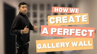 How to Create a Stunning Gallery Wall  Easy DIY Steps Partially Recorded [upl. by Irmine]