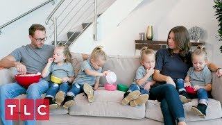 The Busbys Watch OutDaughtered Together Part 2 [upl. by Nemzzaj]