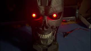 Terminator T800 3D printed with theme music [upl. by Sutherlan]