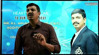 Blooms Academy presents  RL Arun Prasad IRS emotional speech on career life and civils [upl. by Luisa]