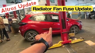 Tata Altroz Radiator Fuse Update  Altroz 2022 [upl. by Remde]