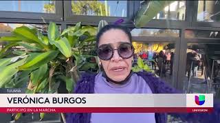 Un día después de las manifestaciones en Tijuana por el día de la mujer este es el recuento [upl. by Teiv218]