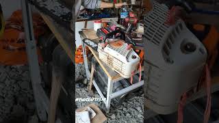 The FASTEST Way to Refuel Your Stihl Chainsaw Revealed  Crafty Lab Homestead Chainsaw refueling [upl. by Sandro353]