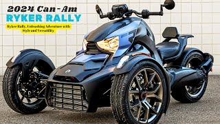 Ryker Rally Unleashing Adventure with Style and Versatility  2024 CanAm Ryker Rally [upl. by Robert]