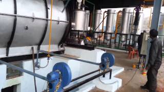 Tyre Pyrolysis Plant by K G N Industries [upl. by Tnomad]