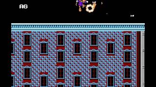 Darkwing Duck Hardcore Hack NES levels 13 [upl. by Aneehsram]