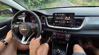 Brand new 2024 Kia Stonic review  test drive [upl. by Akeinahs940]