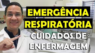 Abordagem ao paciente com DISPNEIA em unidade aberta O que fazer Cuidados de enfermagem [upl. by Teague]