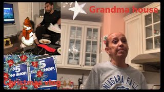 VLOGMAS DAY 4  COME WITH US TO GRANDMAS HOUSE  FIVE BELOW SHOPPING [upl. by Htial295]