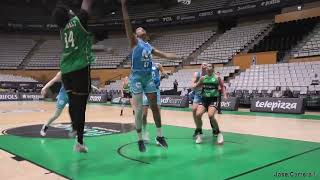 Joventut Badalona 7376 Estudiantes 1 parte [upl. by Aisereht]