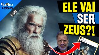 ARNOLD SCHWARZENEGGER DIVULGA CARTAZ ONDE É ZEUS COMO NINGUÉM SABIA DISSO [upl. by Bogie534]